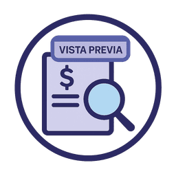 Vista Previa y Prefactura